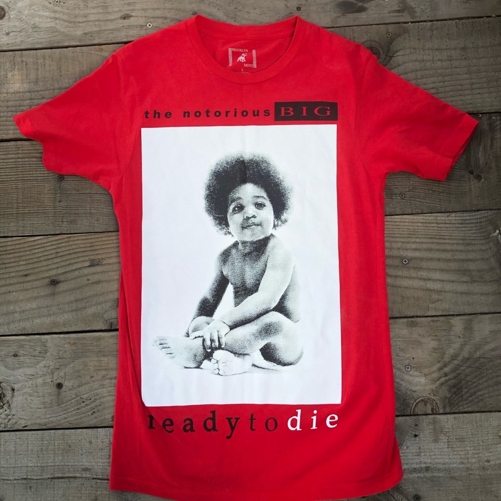 Red notorious BIG T-shirt